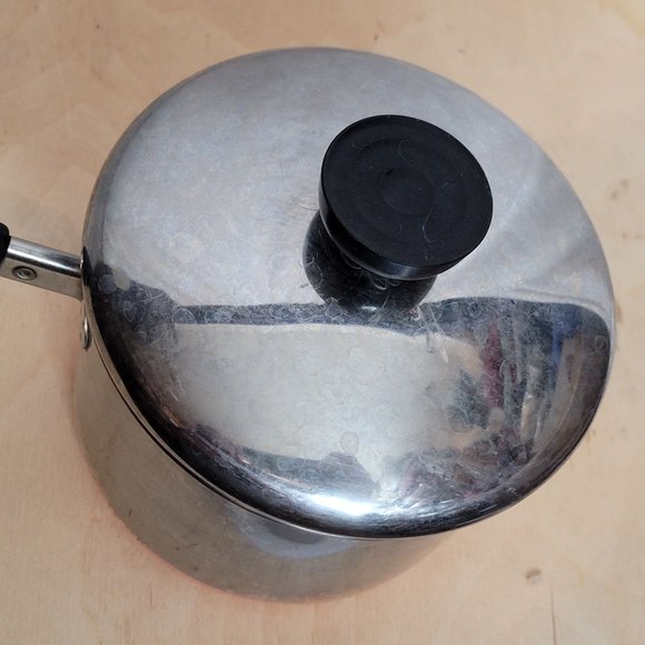 Vintage Revere Ware Copper Clad 1.5 Qt Sauce Pan Pot 5.75 x 3.75 Inches - Picture 2 of 10